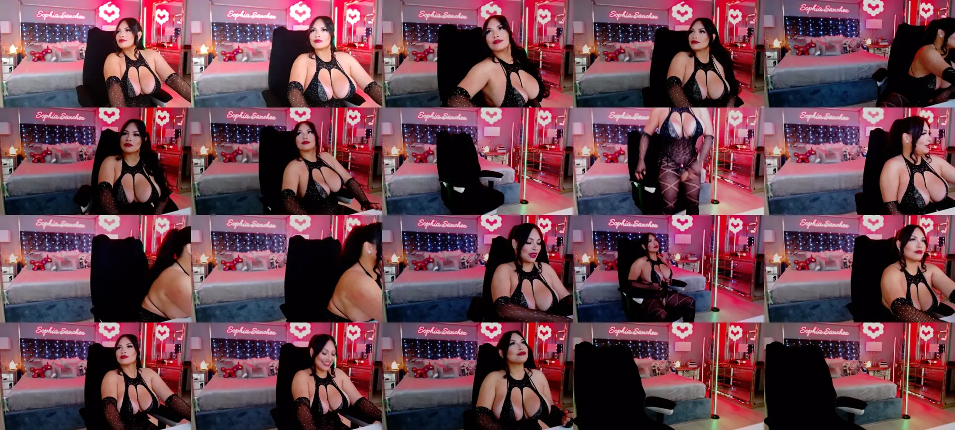 Sophiasanchezxxx photo contact sheet