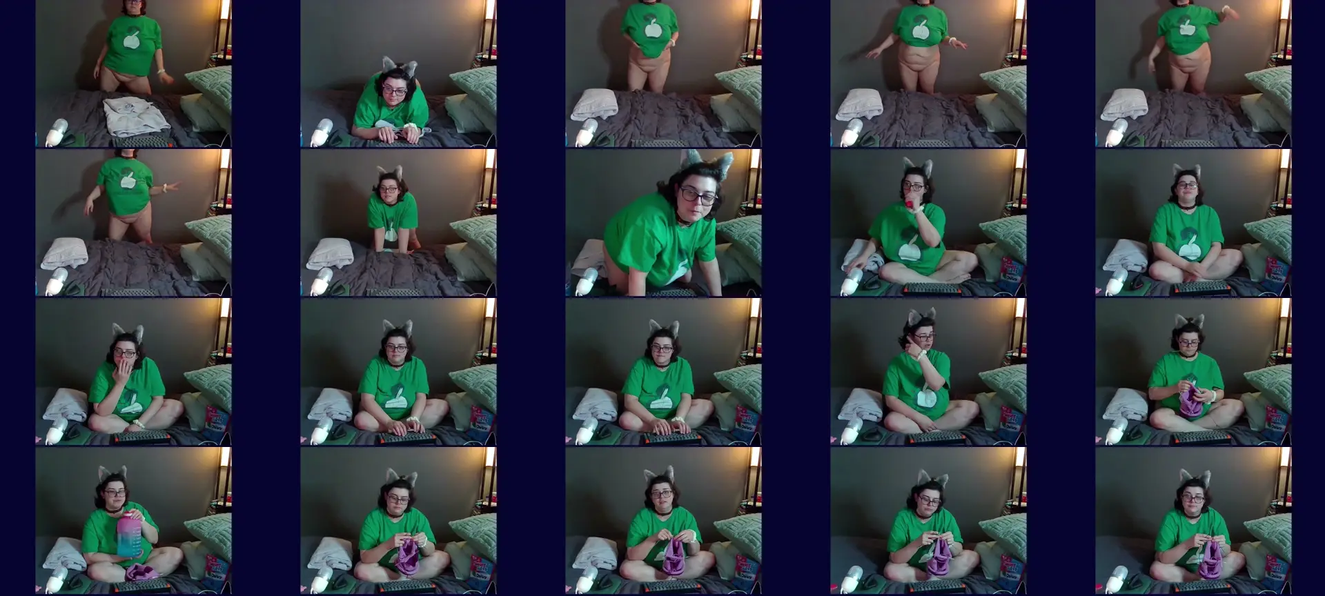 feralcritter photo contact sheet