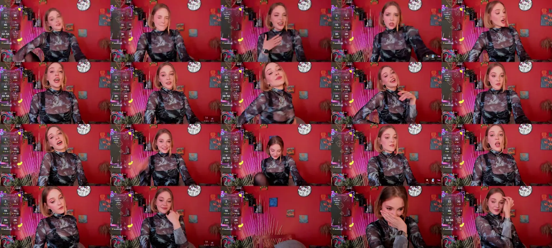 Luna_maua photo contact sheet