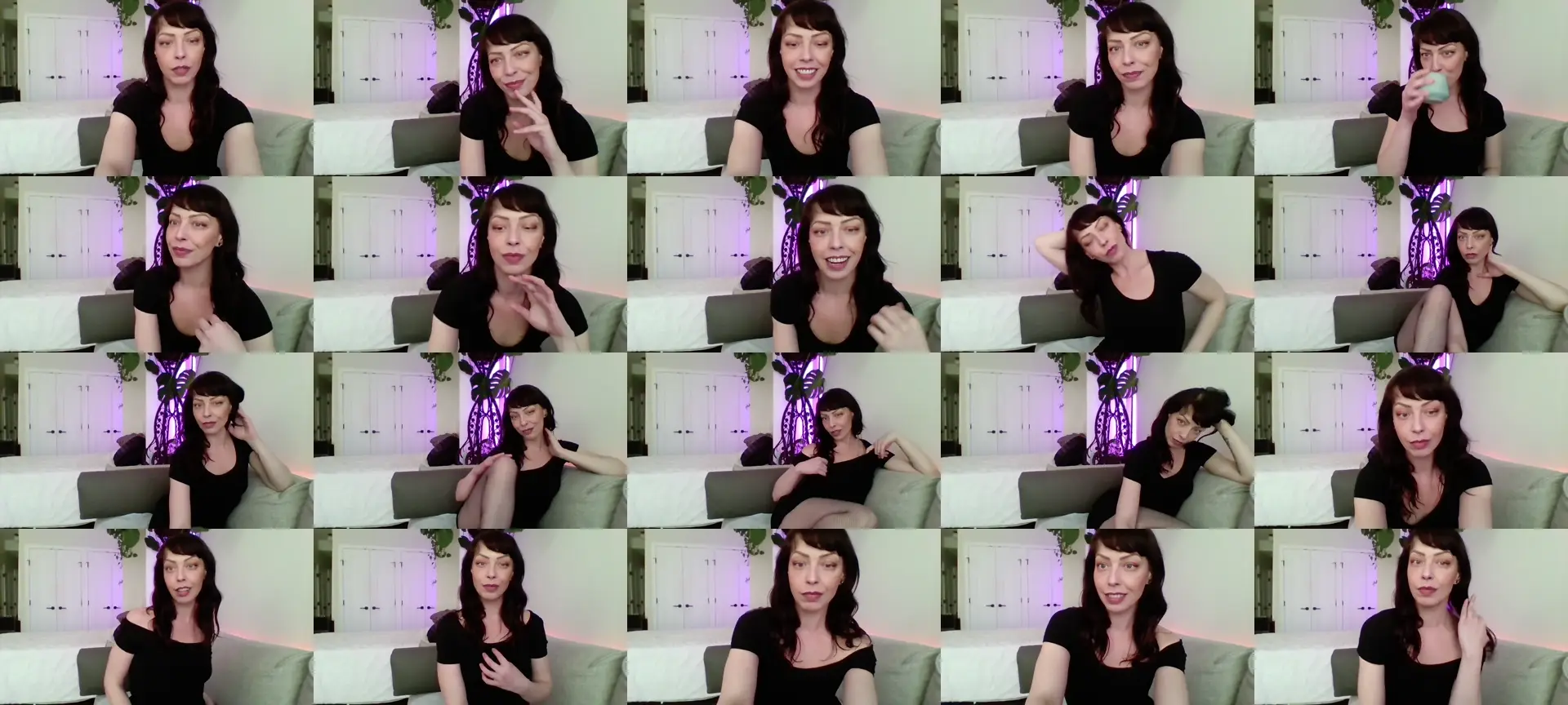 SecretGF photo contact sheet