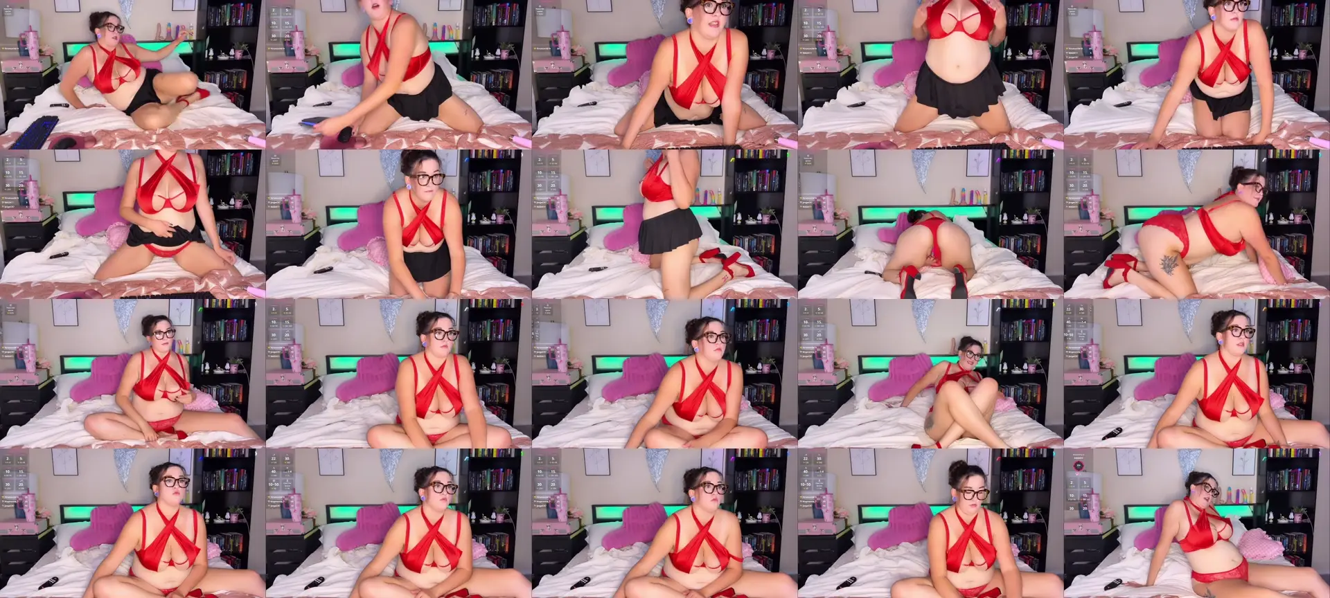 SundaeMoon photo contact sheet