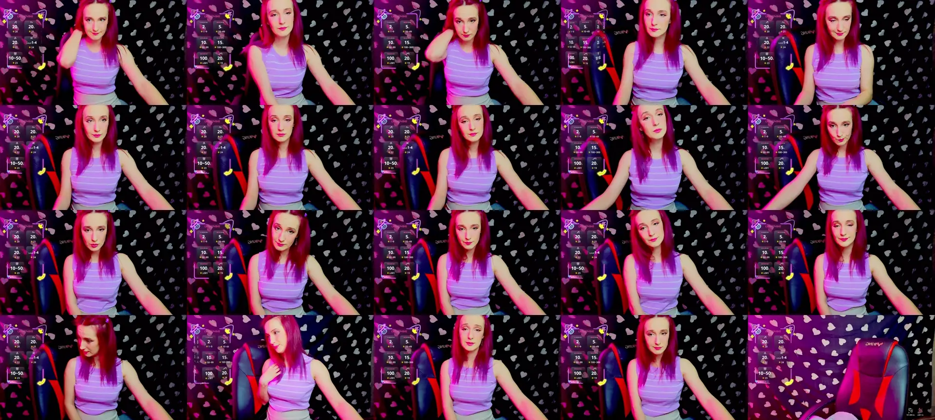 AgathaNoxe photo contact sheet