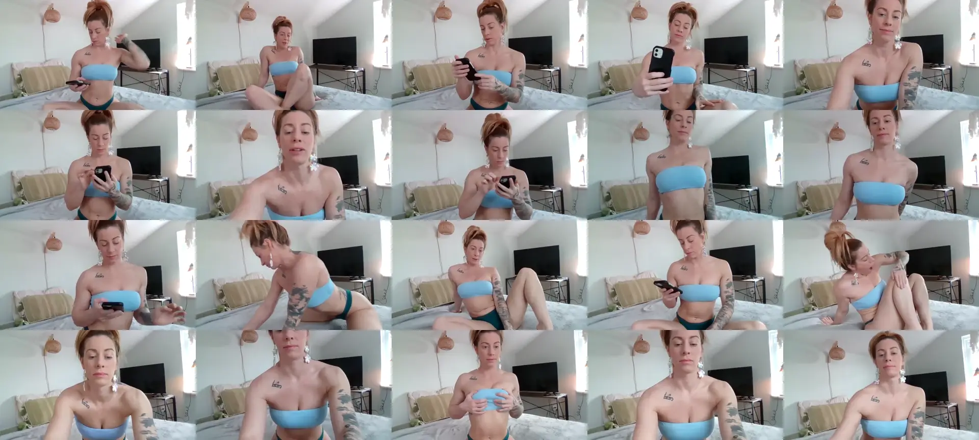 AthenaSiren photo contact sheet