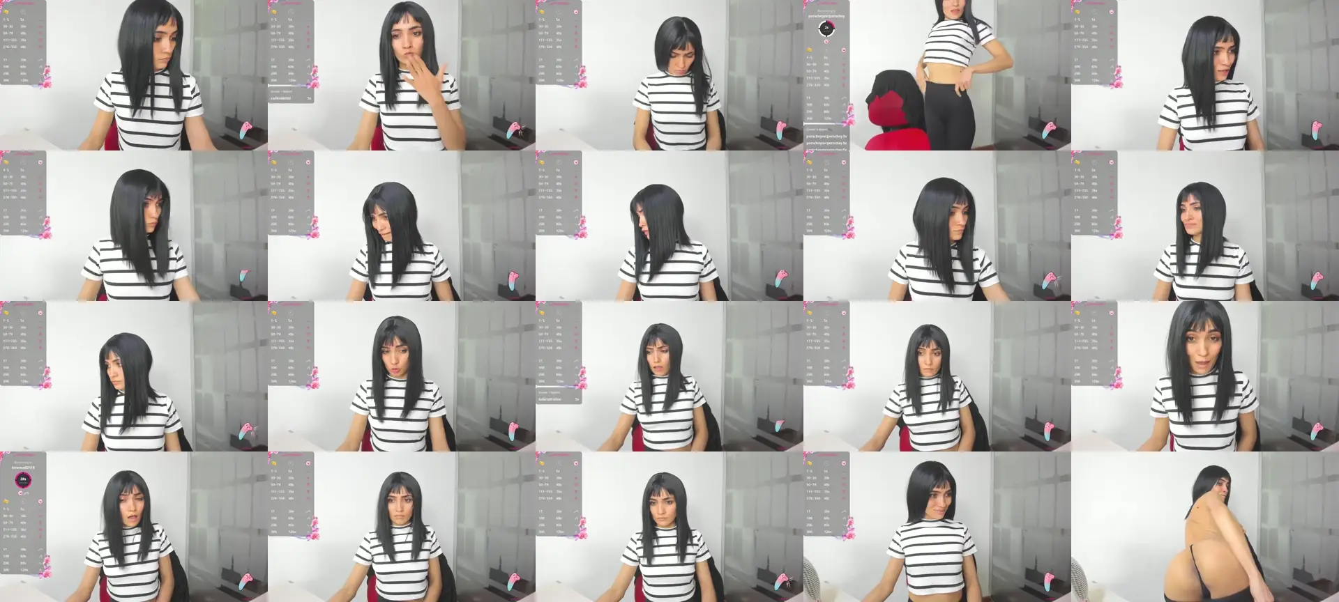 HannaClohes photo contact sheet