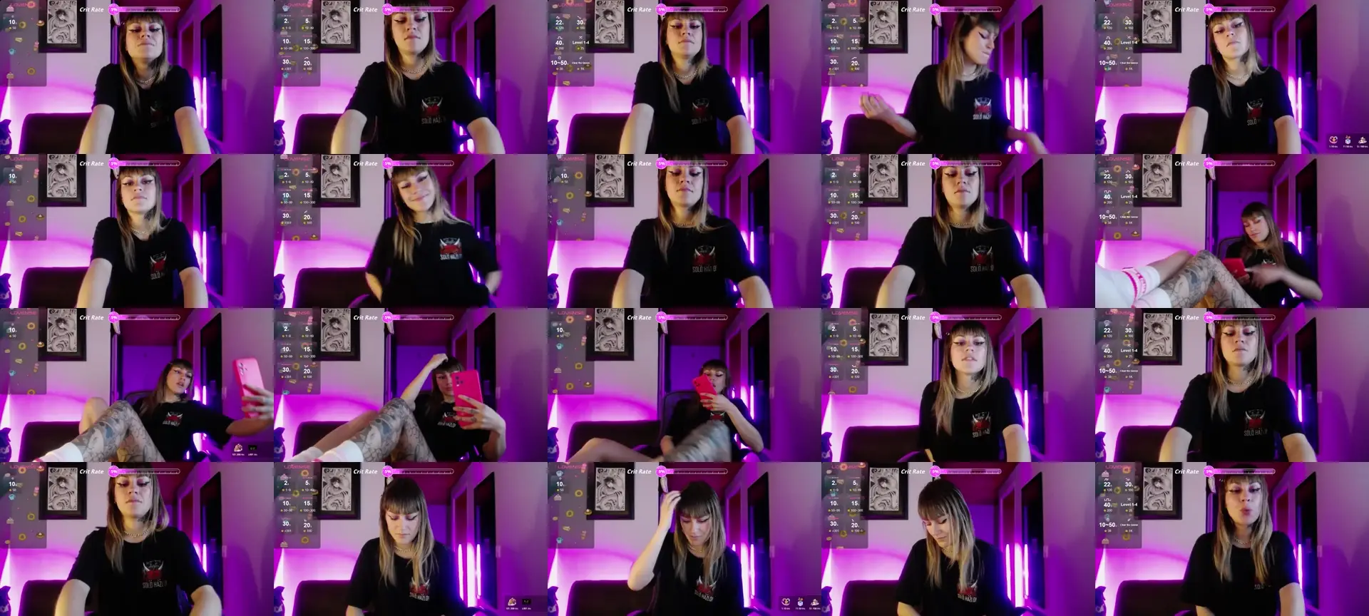 Kimjeniie photo contact sheet