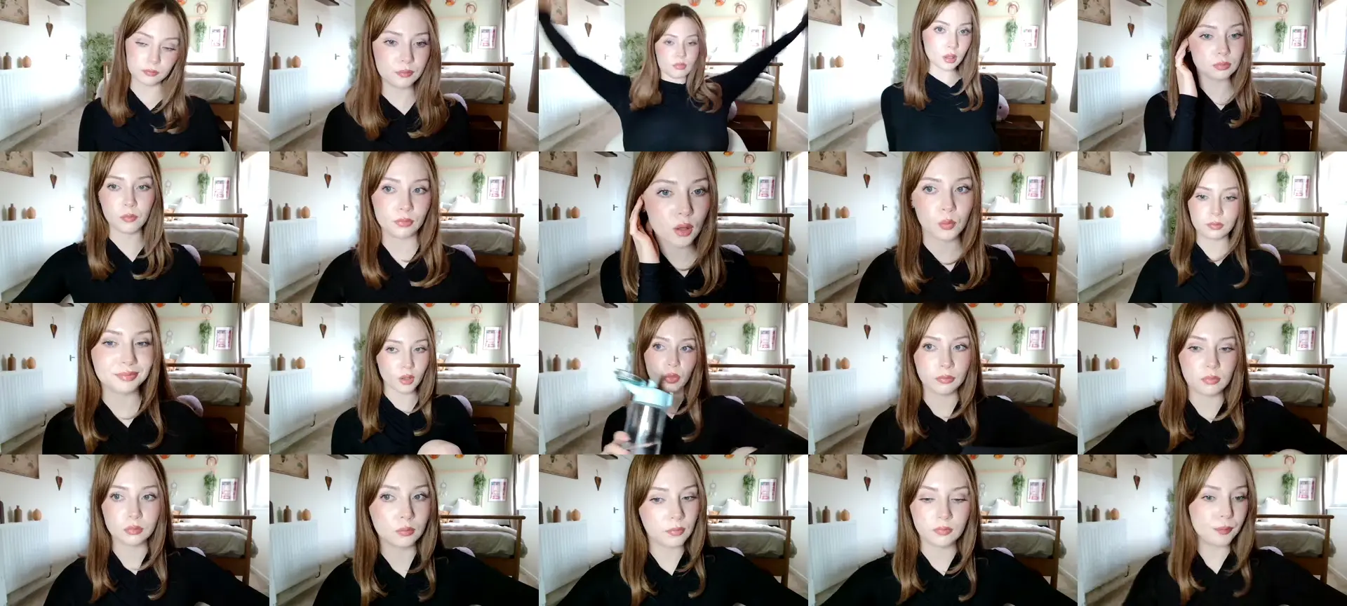 ObeyRose photo contact sheet