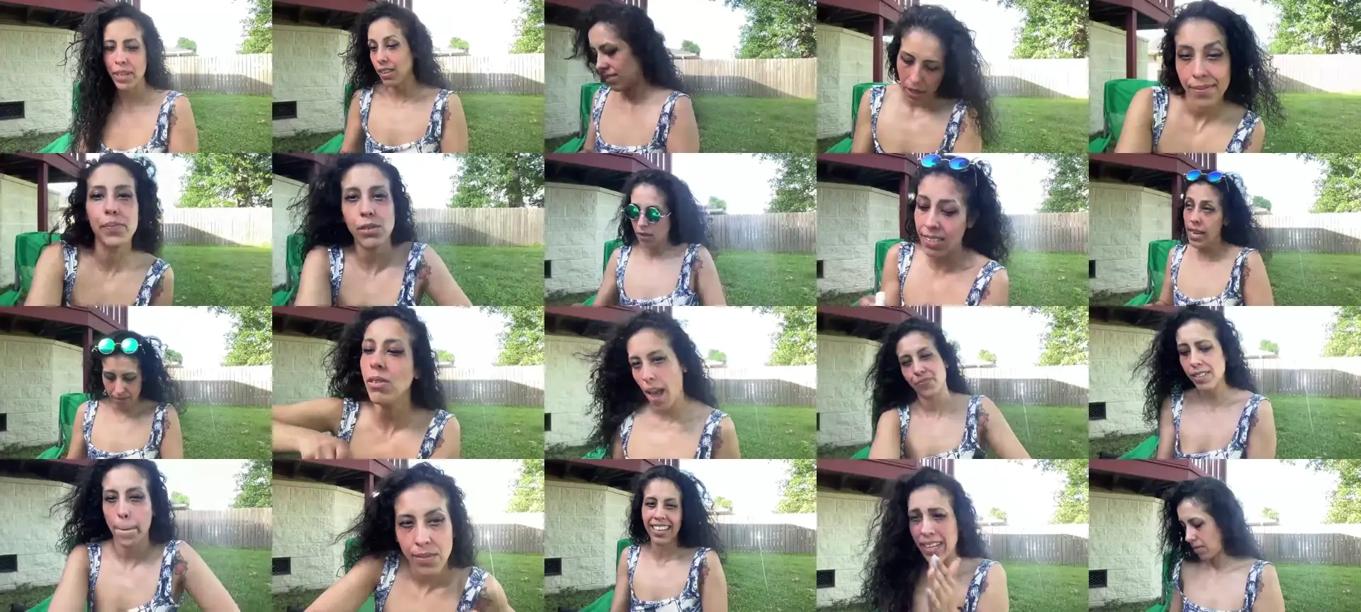 PeachyKeenTV photo contact sheet