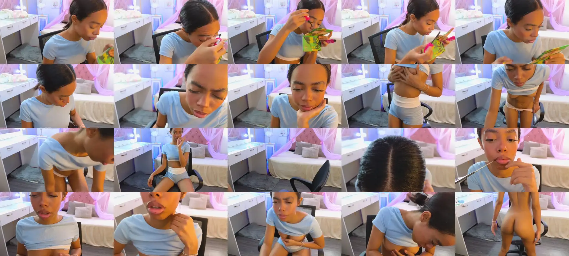 Penelope_cute photo contact sheet