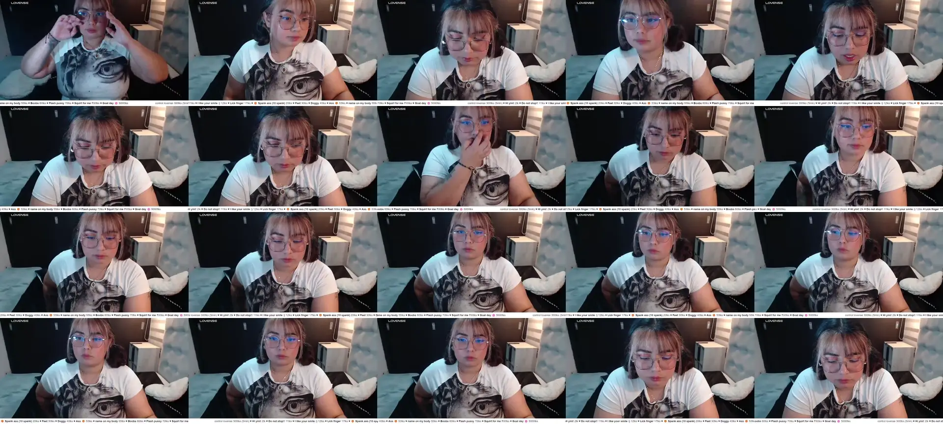 Yini_angel07 photo contact sheet