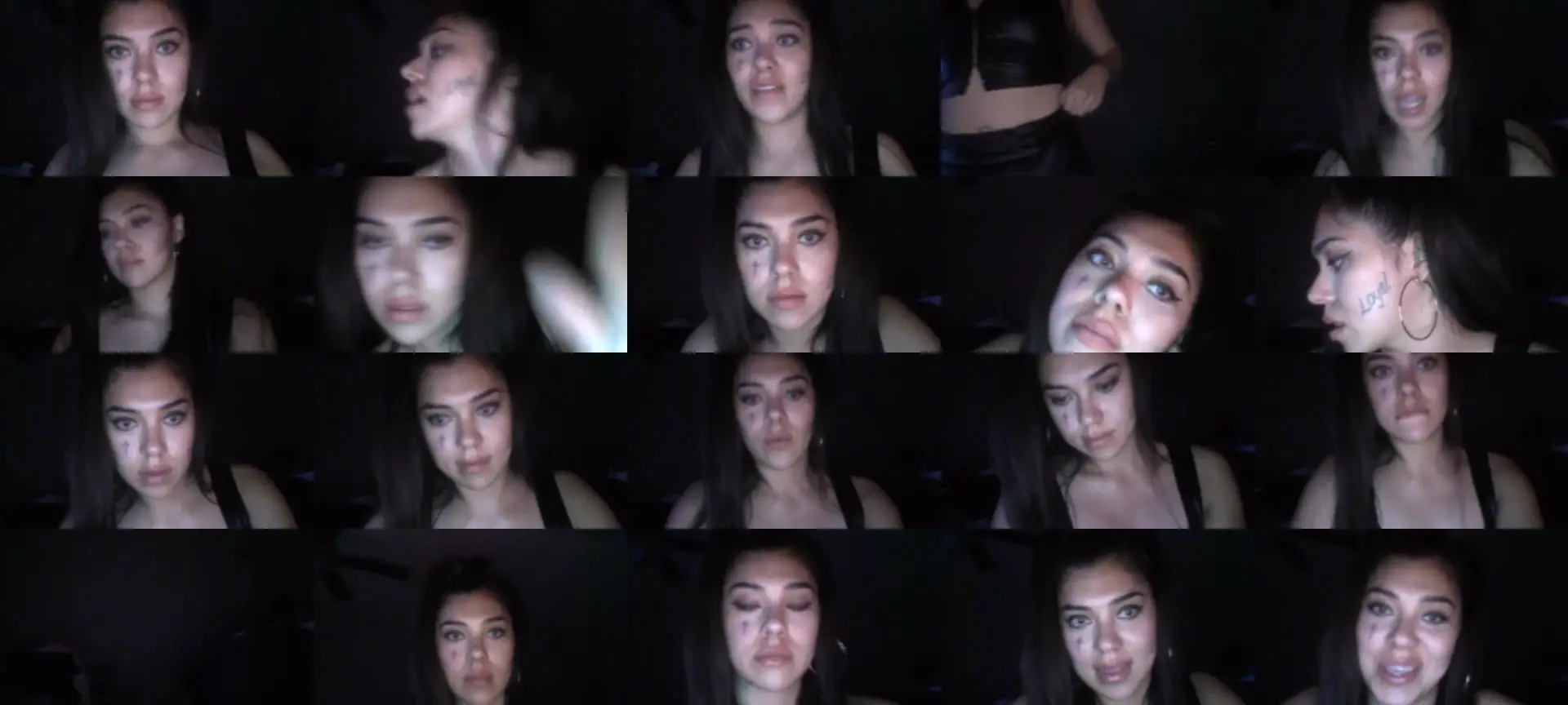 lissKiss photo contact sheet