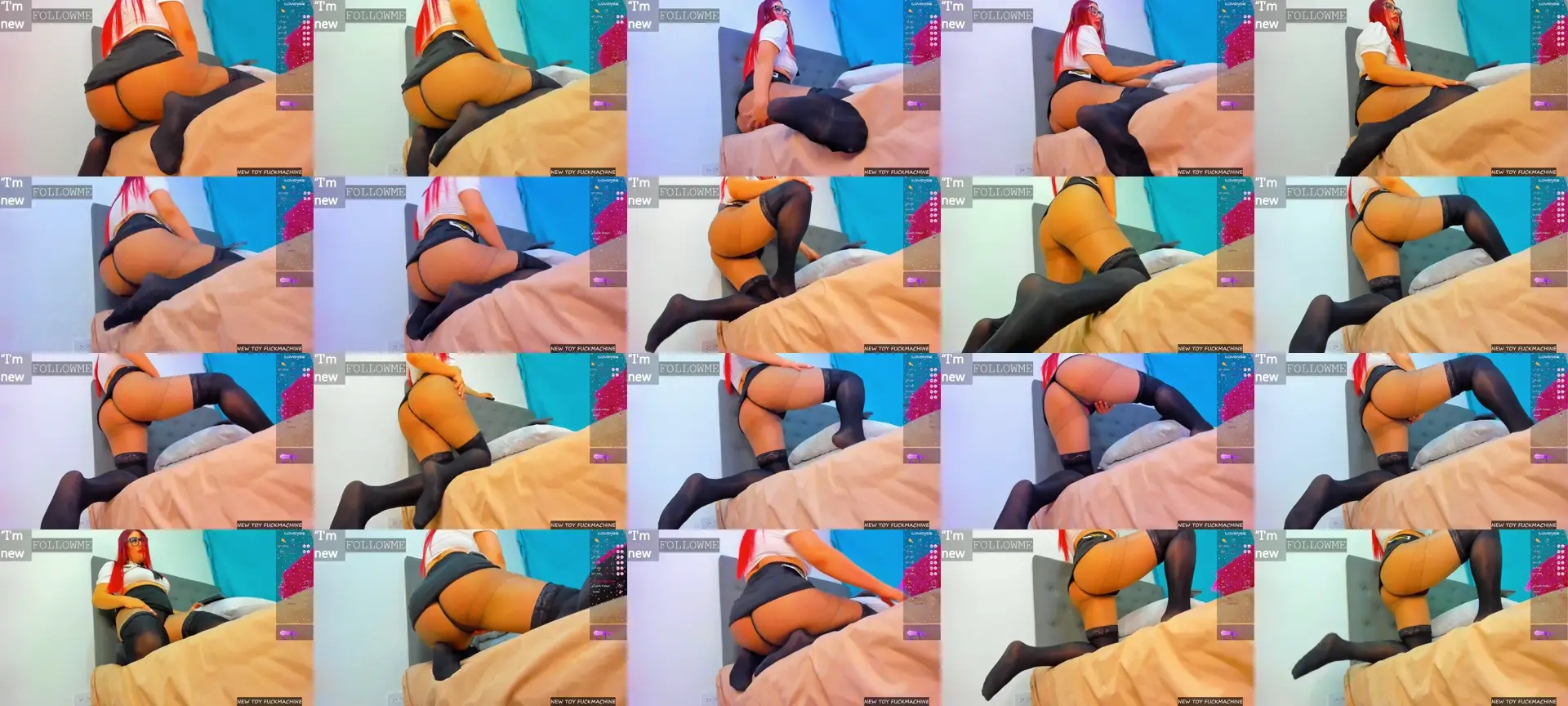 Sheerelle_hose photo contact sheet