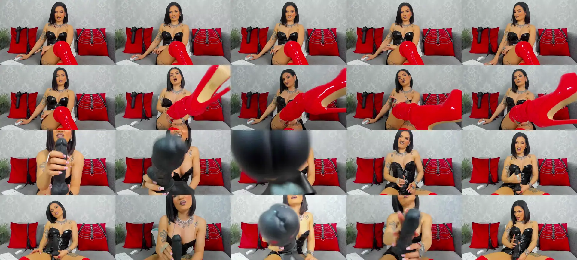 AryanaWild photo contact sheet