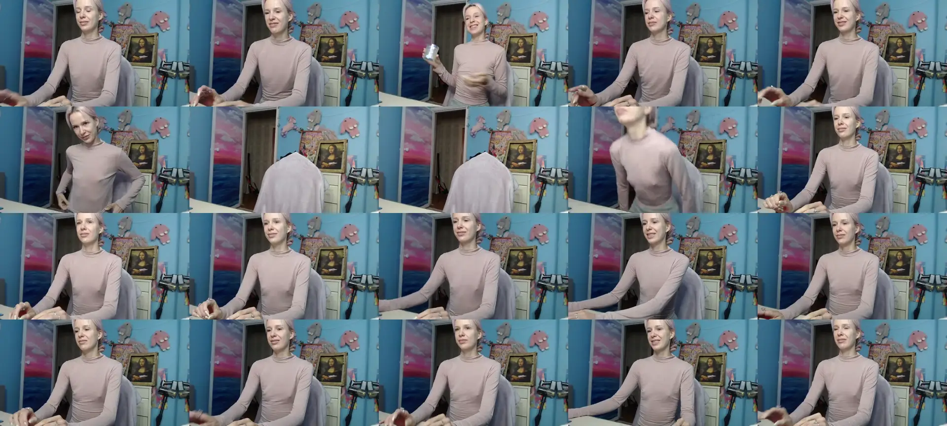 Malina_kitty photo contact sheet