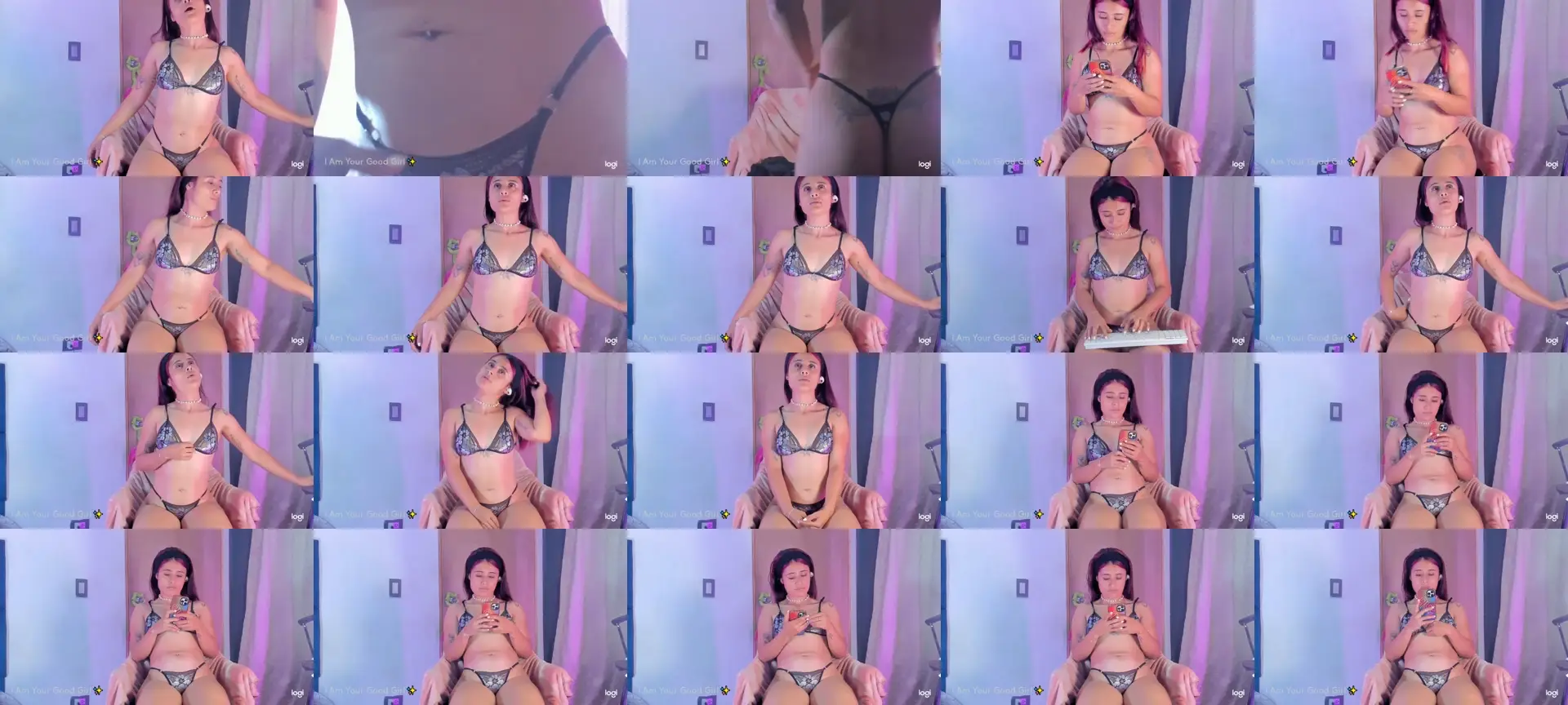 MissKeirab photo contact sheet