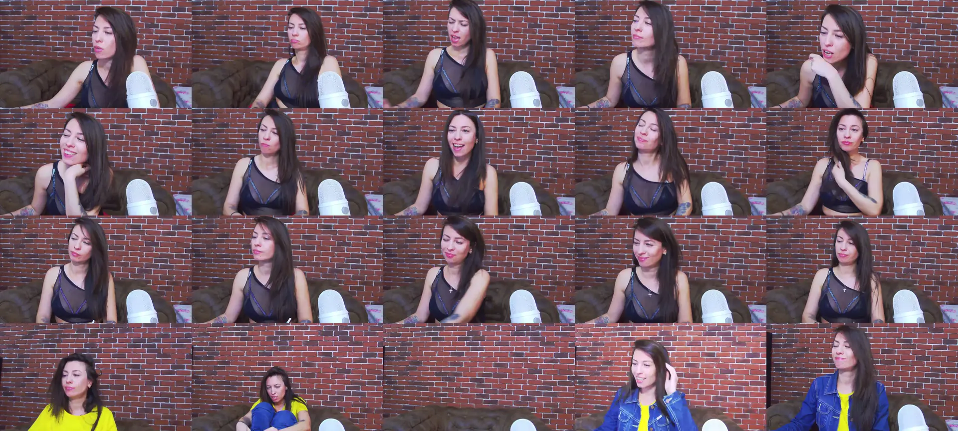 PoxyVibe photo contact sheet