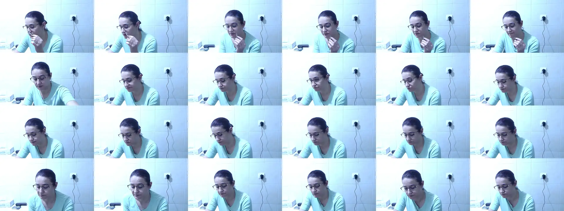 AngelSiMONA photo contact sheet