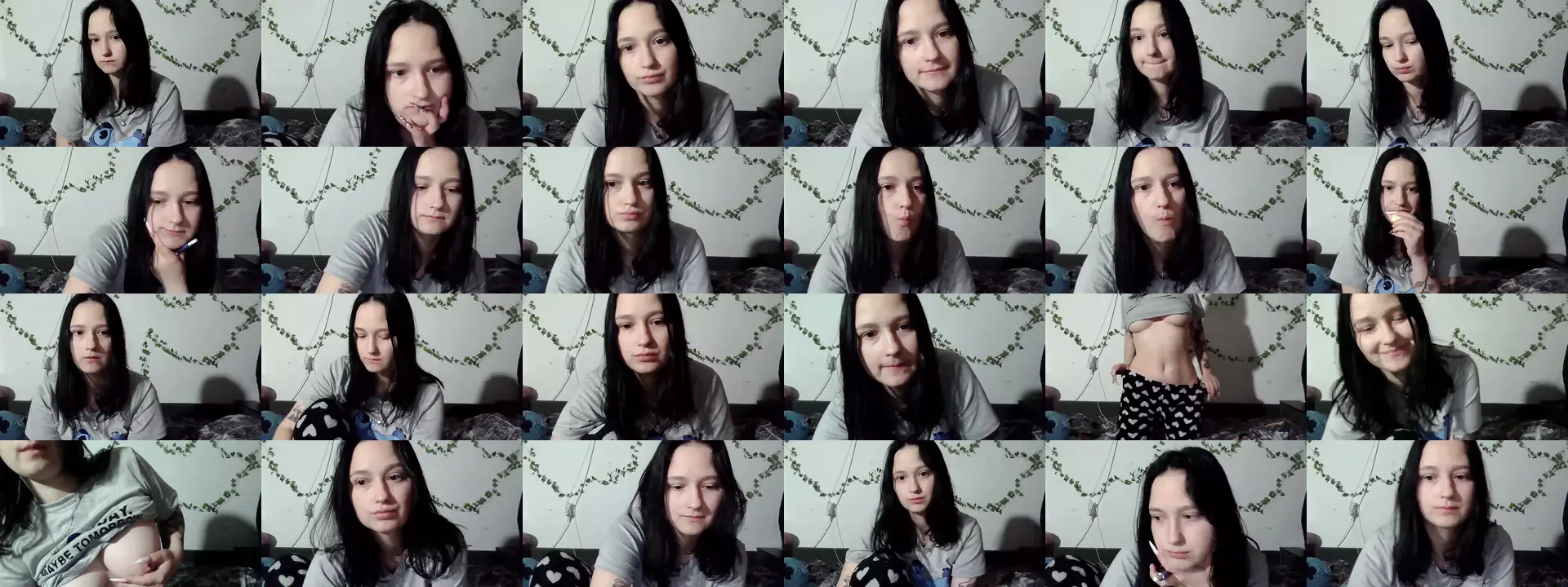 EmmaCute2 photo contact sheet