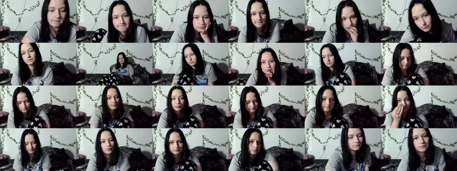 EmmaCute2 photo contact sheet