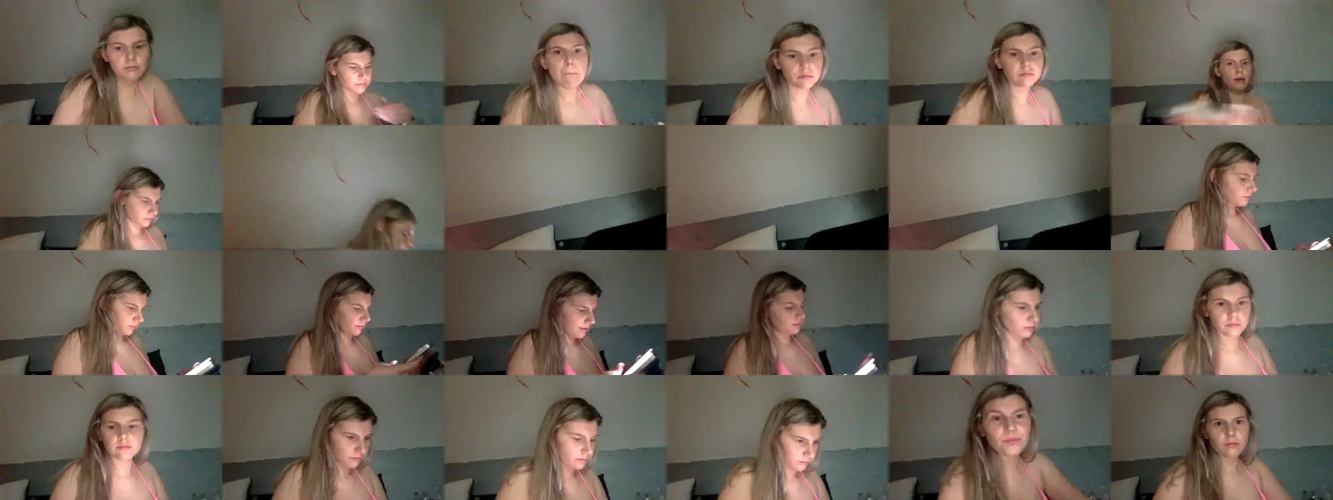 Feetgirl33 photo contact sheet