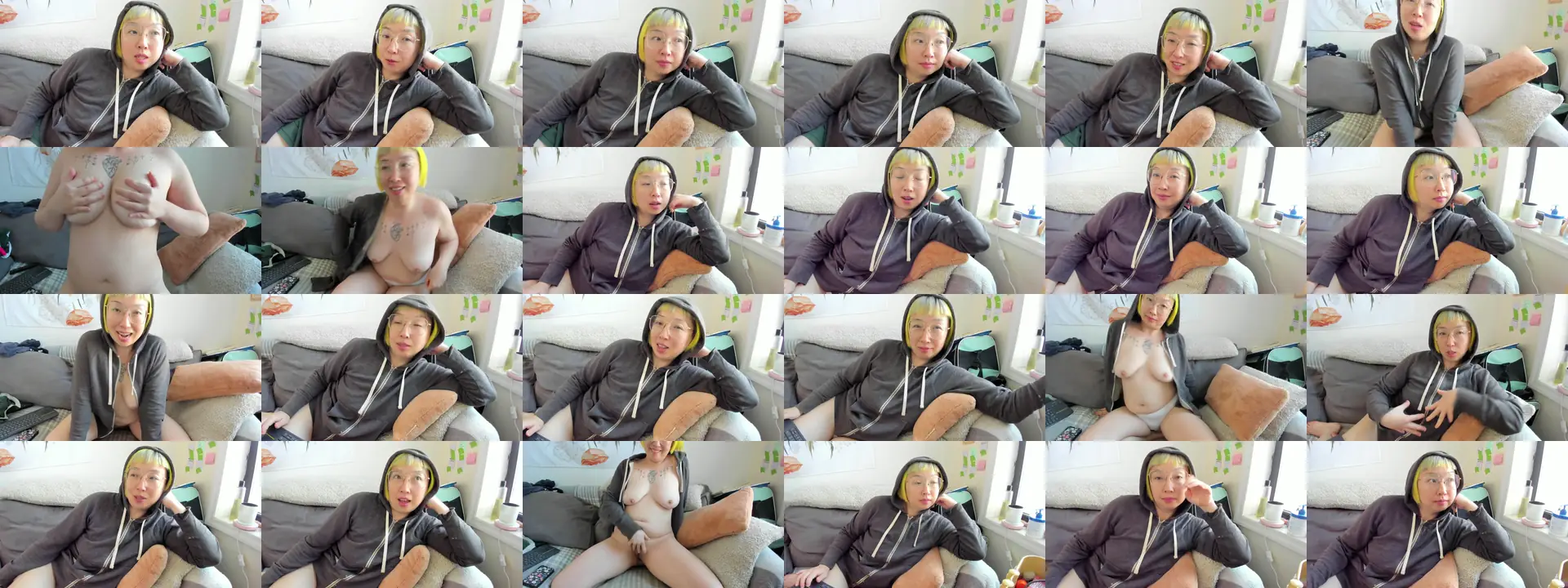 LuxGray photo contact sheet