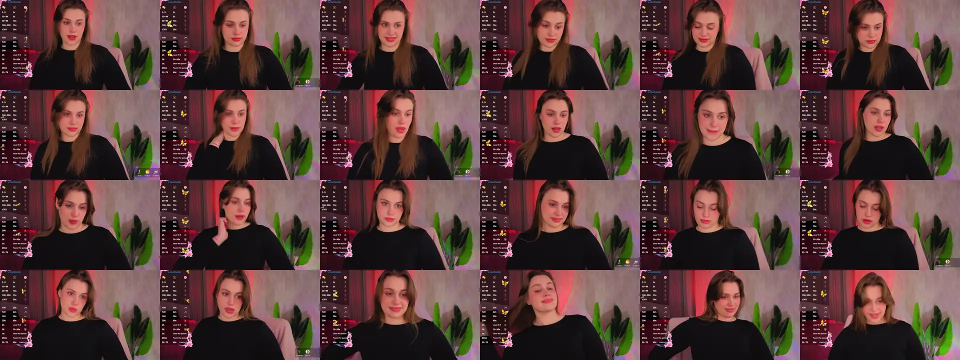 Milana_Monroe photo contact sheet