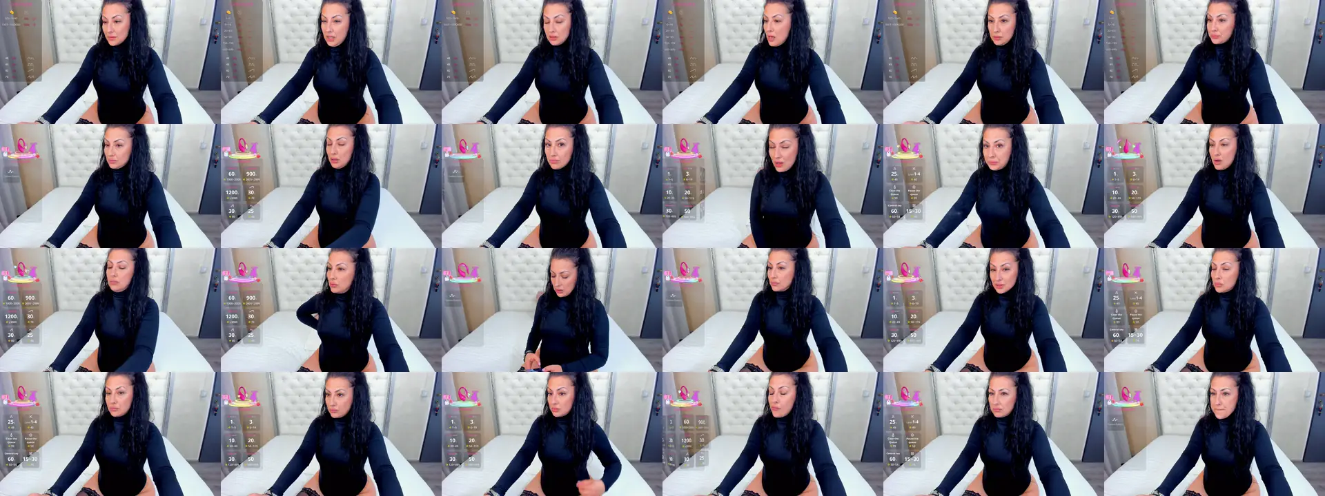 ShyCinderela photo contact sheet