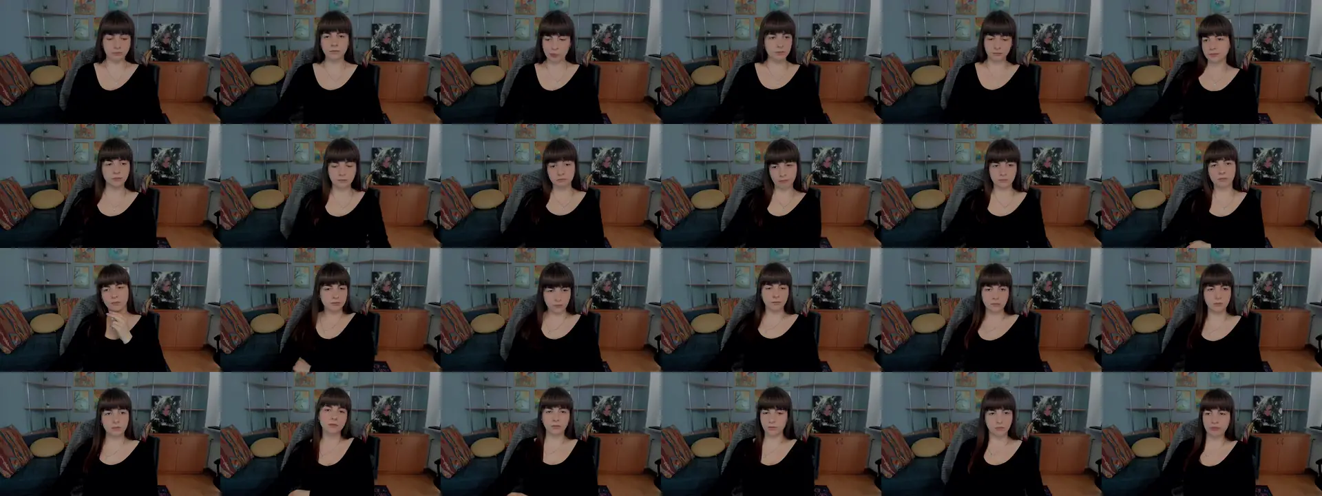 Anavelle photo contact sheet