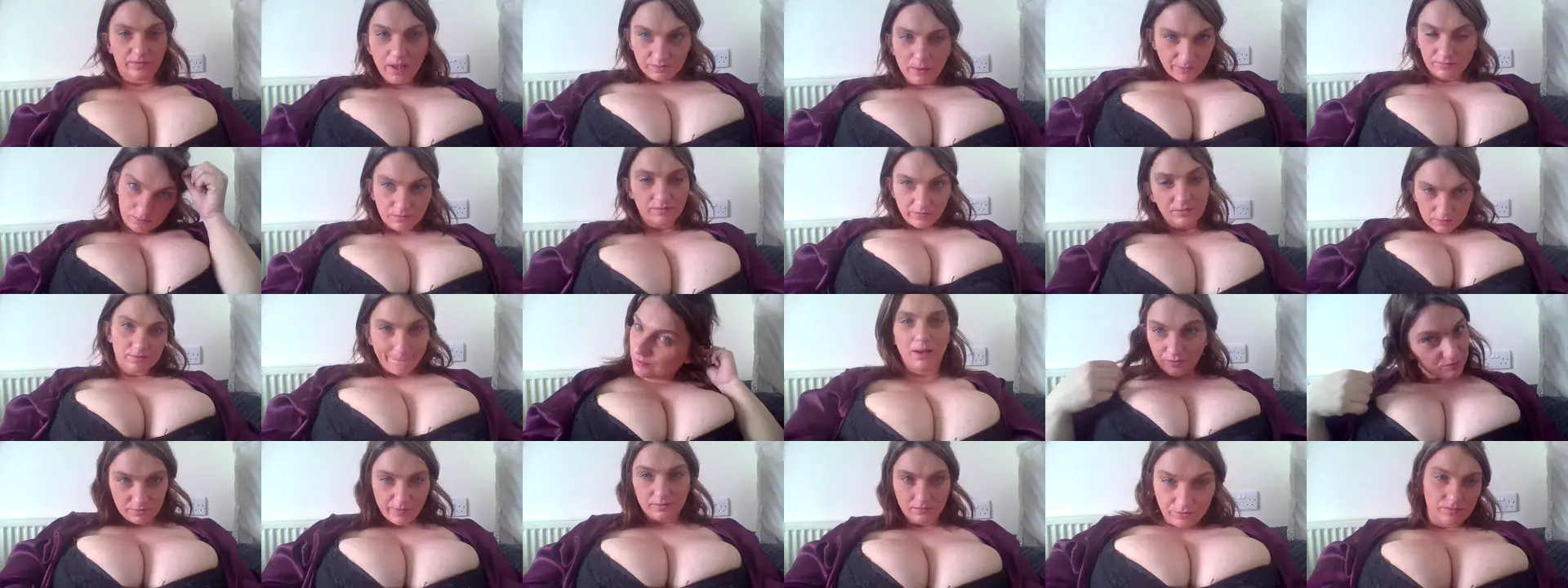 BustyKay28 photo contact sheet