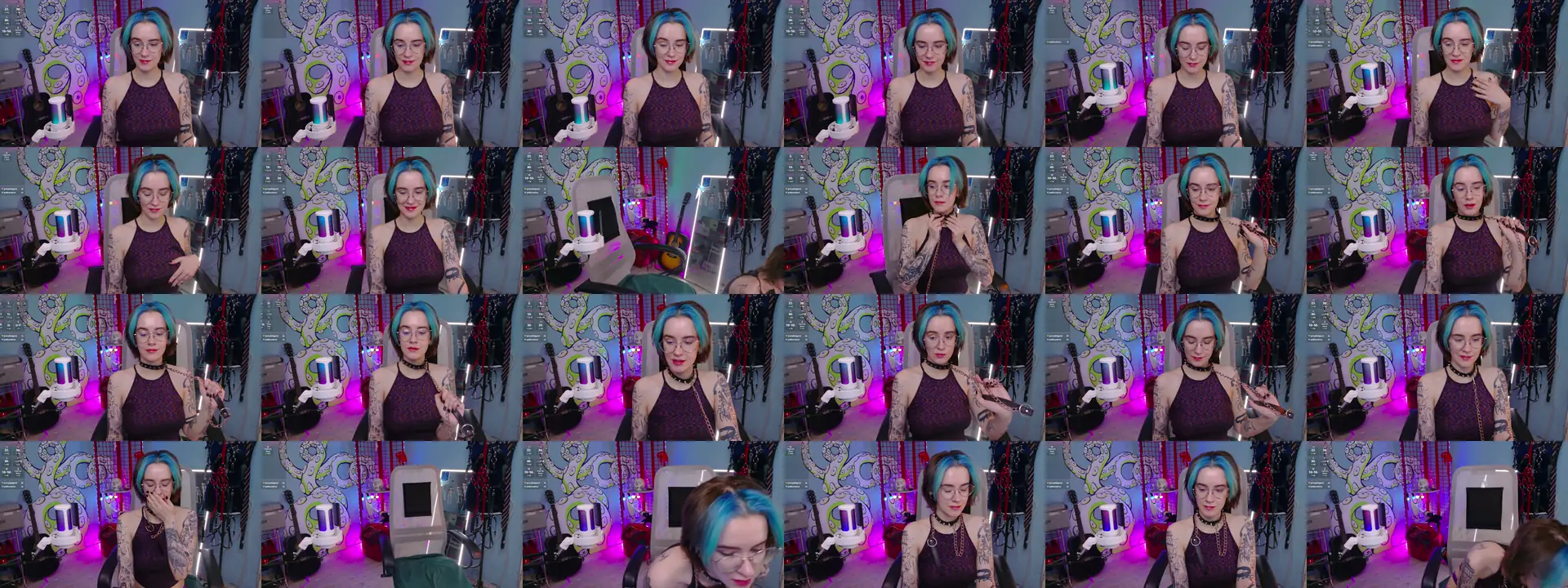 CUMpotikEve photo contact sheet