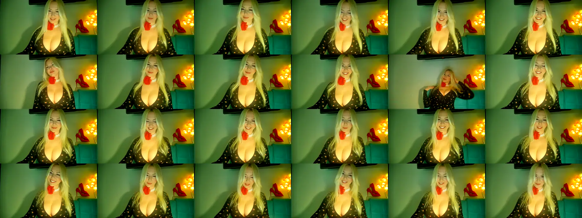 Enarisse photo contact sheet