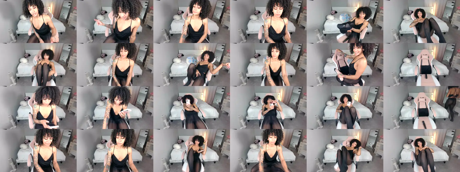 GigisKittyCat photo contact sheet