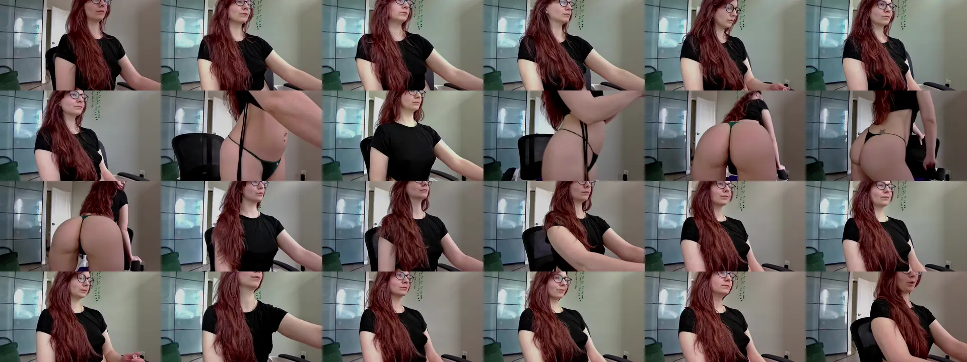 GoddessJadee photo contact sheet