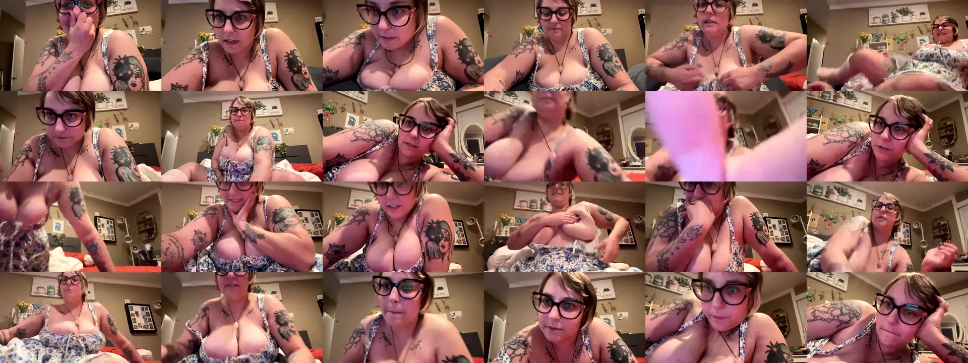 GoddessLilithRose photo contact sheet