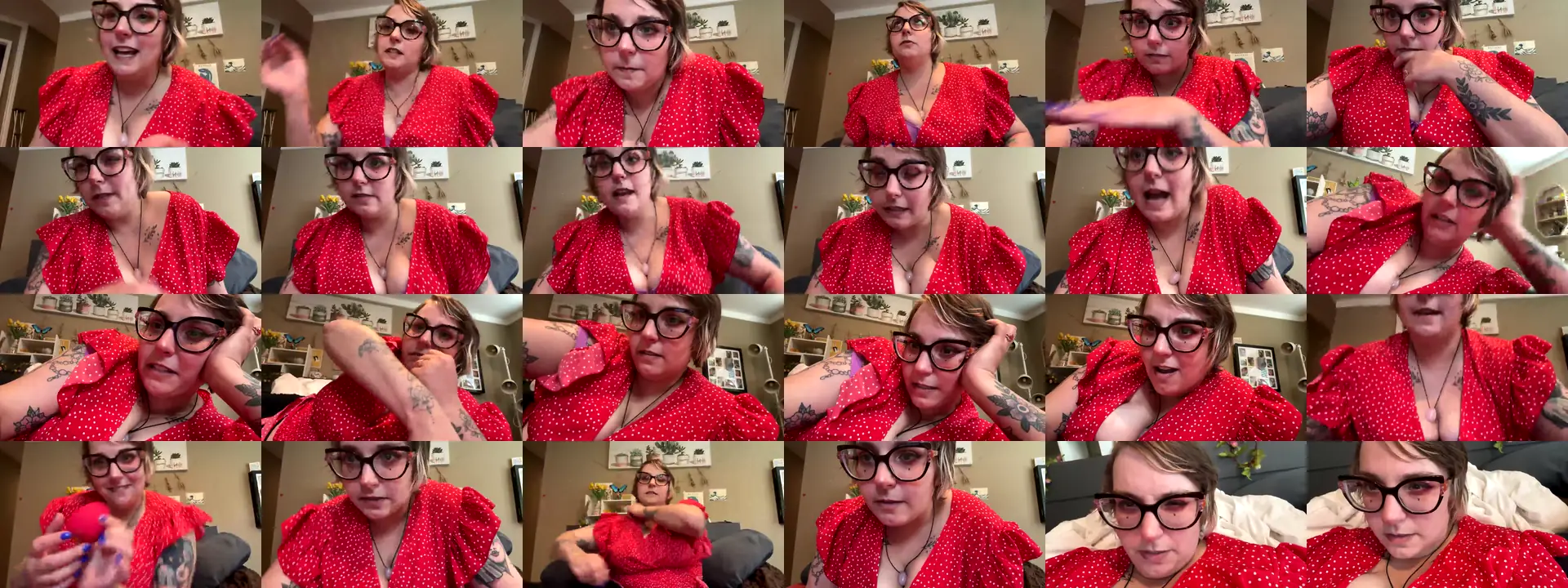 GoddessLilithRose photo contact sheet