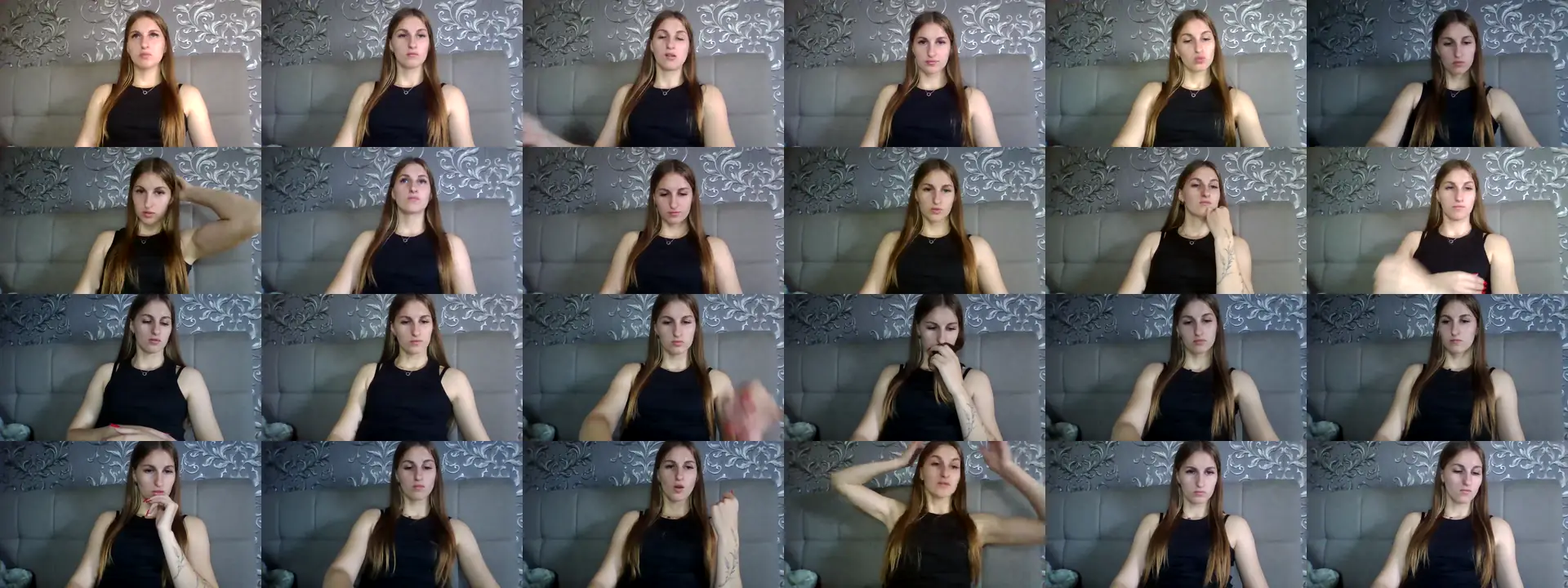 KittyBelle photo contact sheet