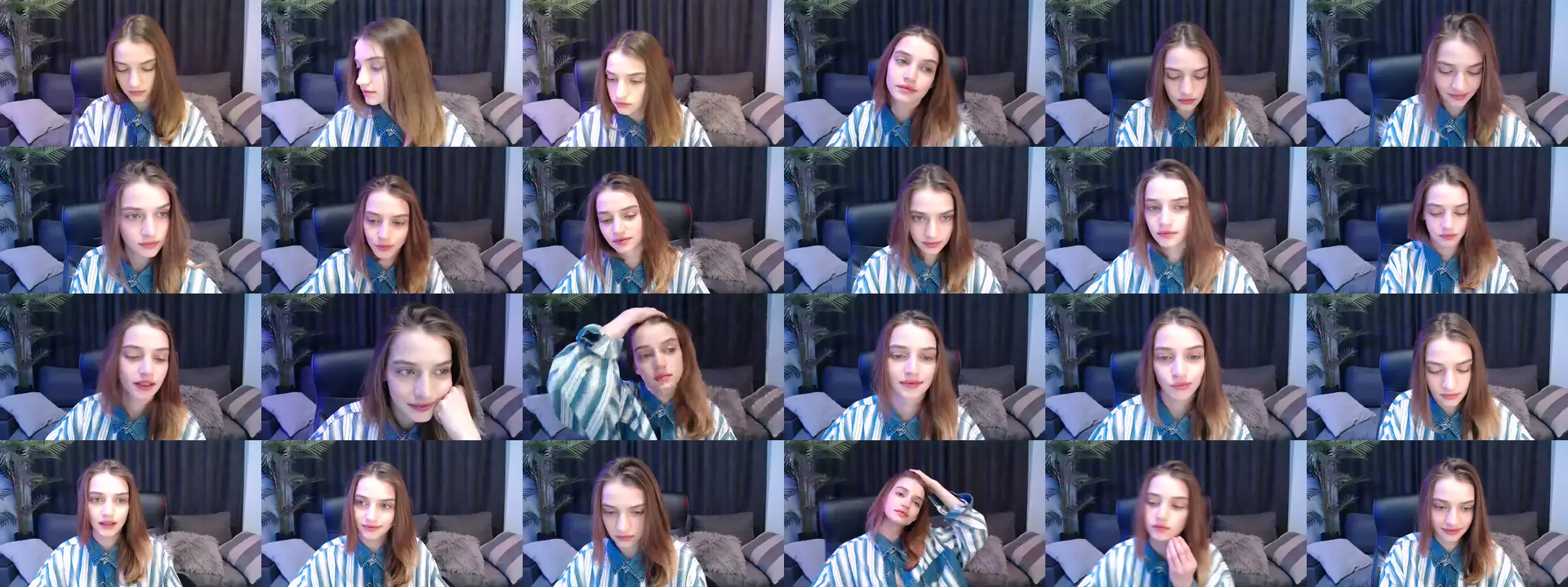 LaraMinx photo contact sheet