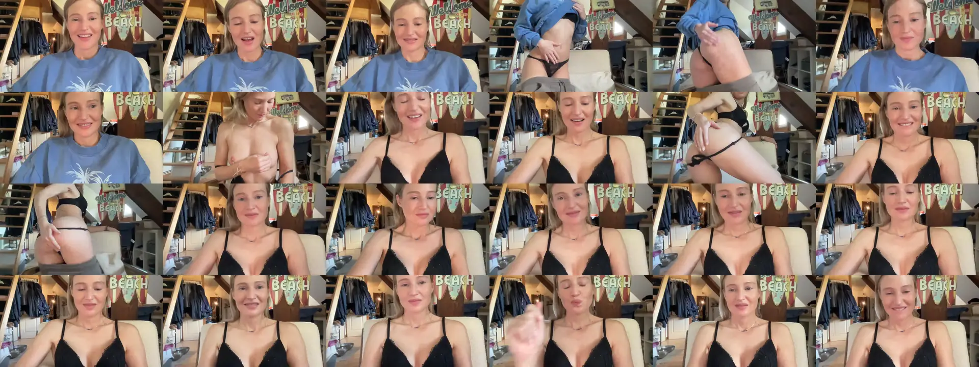 Lili_blue1 photo contact sheet