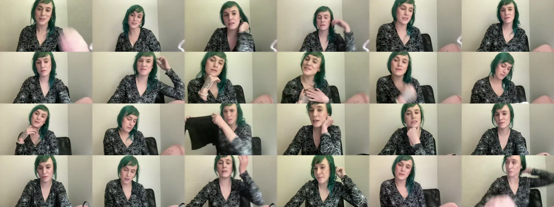 Lillysinxx photo contact sheet