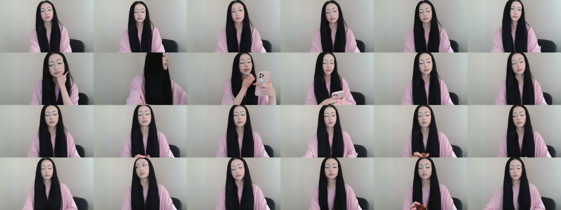 MissYulia photo contact sheet