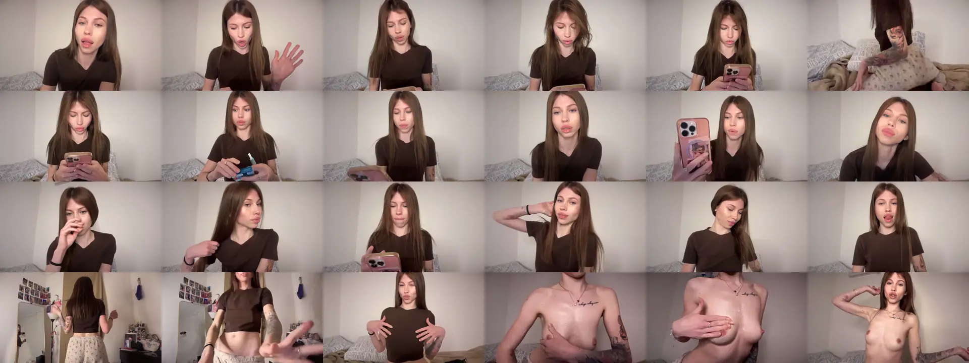 Olivia29 photo contact sheet