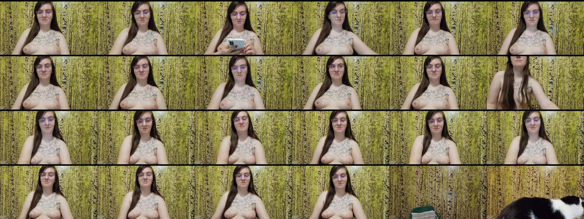 OliviaSager1 photo contact sheet