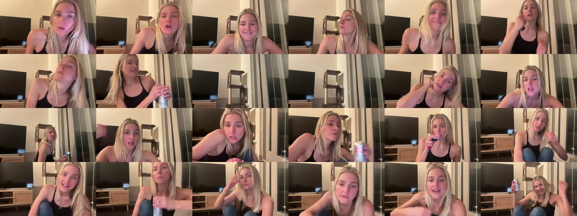 Partygirl1 photo contact sheet