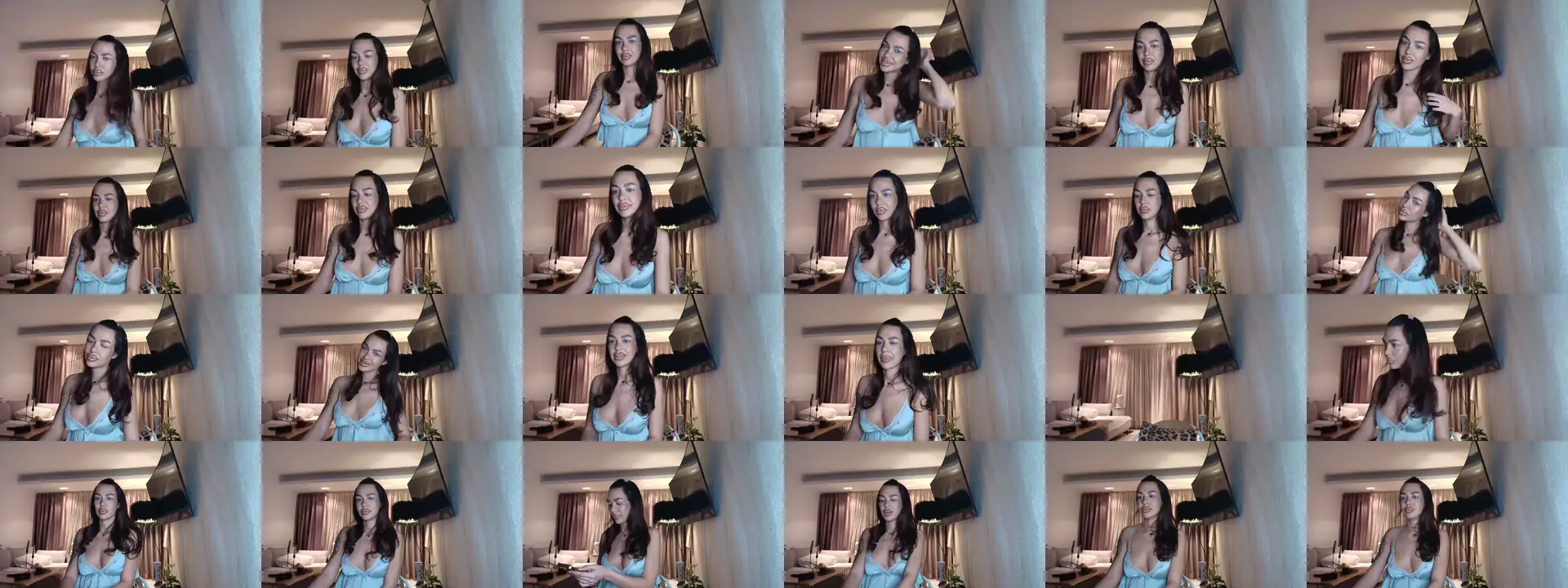 ScarlettXstar photo contact sheet