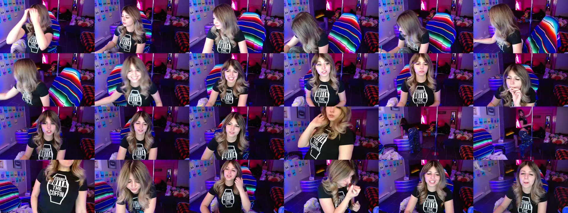 Serafina photo contact sheet