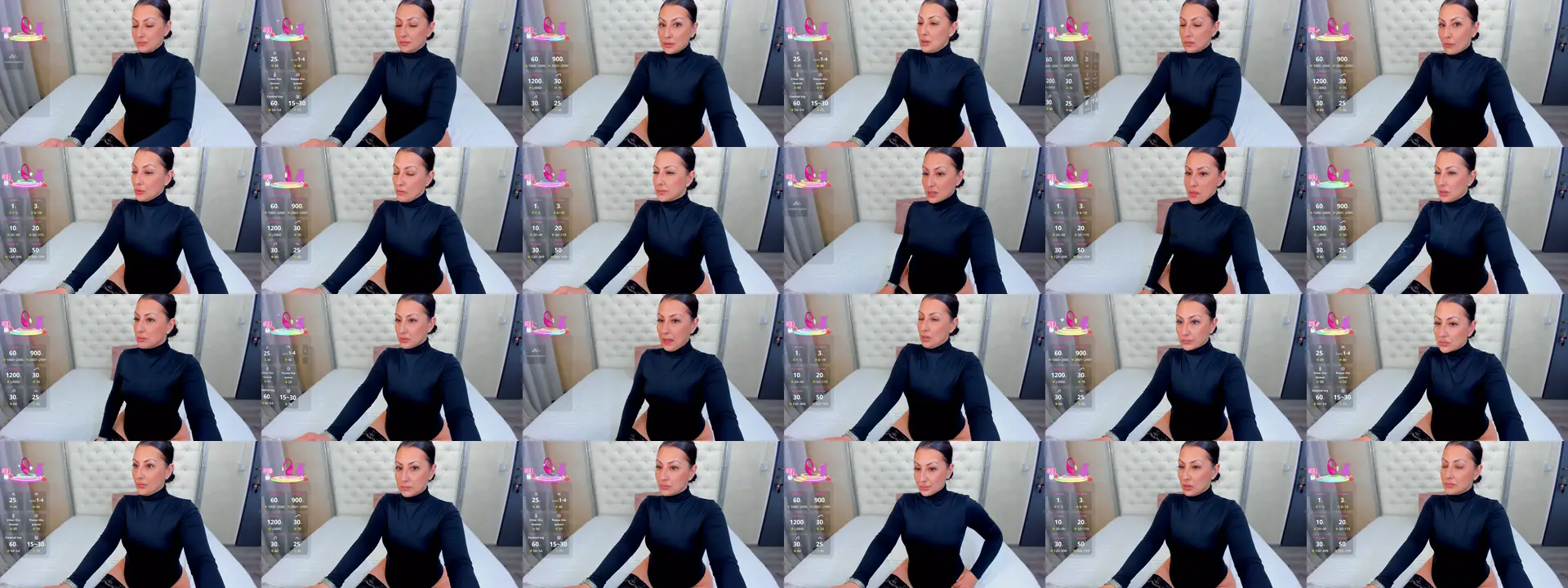 ShyCinderela photo contact sheet