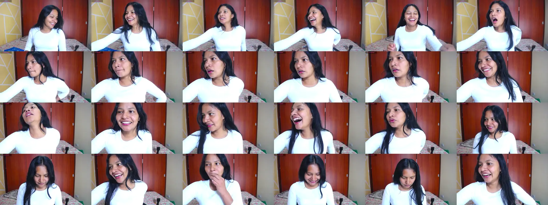 Stef_hot photo contact sheet