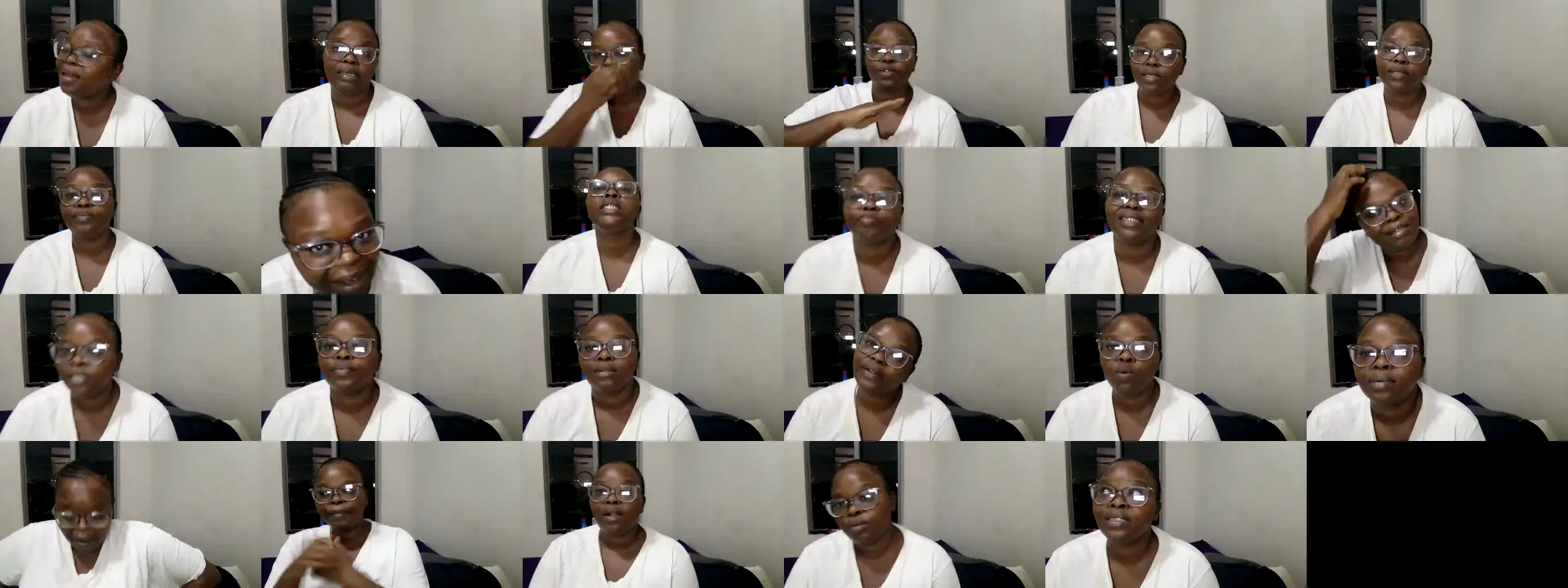 VioletcageZA photo contact sheet