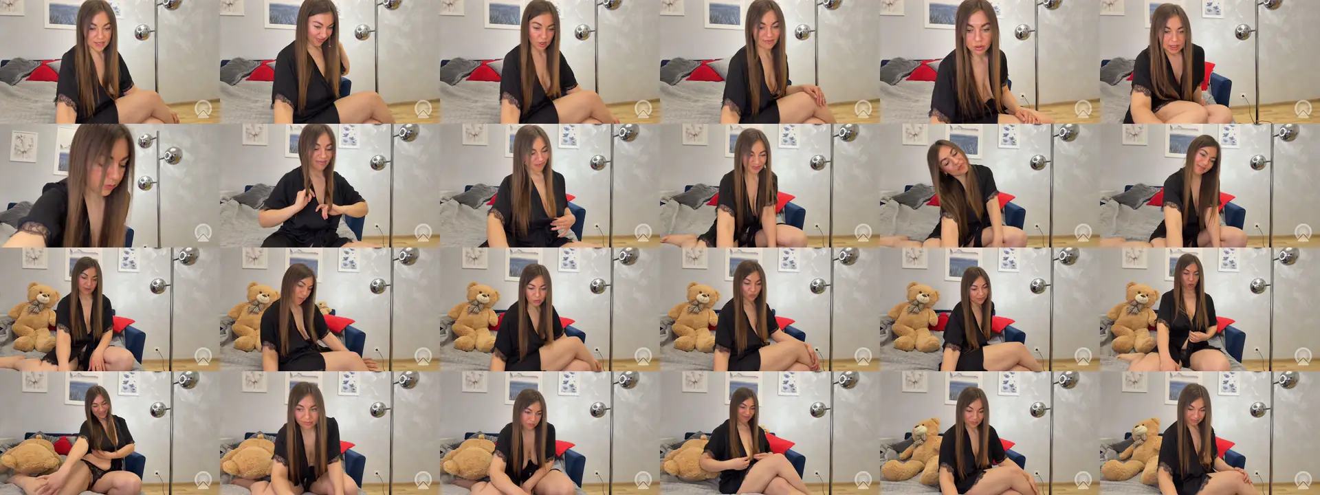 Babylovesweet photo contact sheet