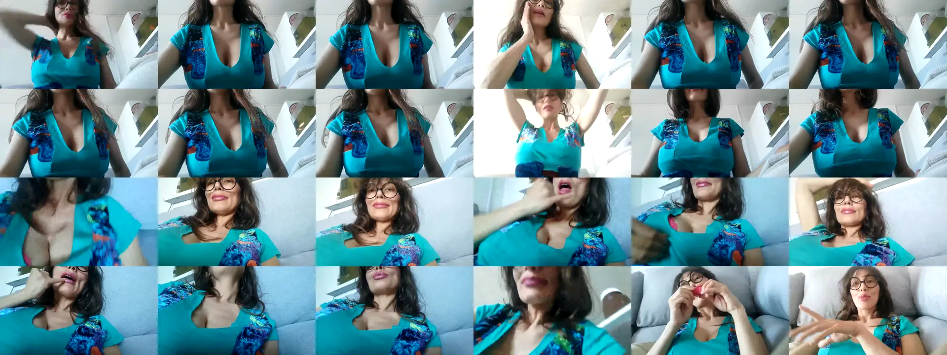 BustyArtNova photo contact sheet