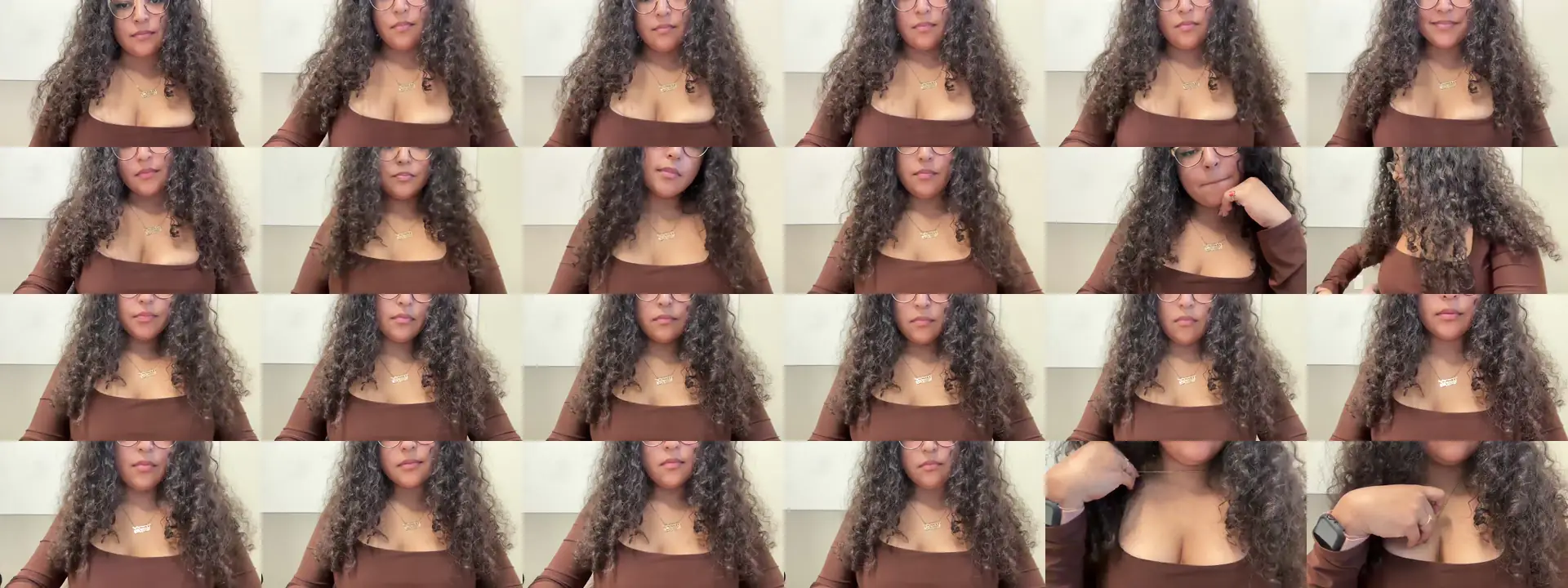 CurlyQ_ photo contact sheet